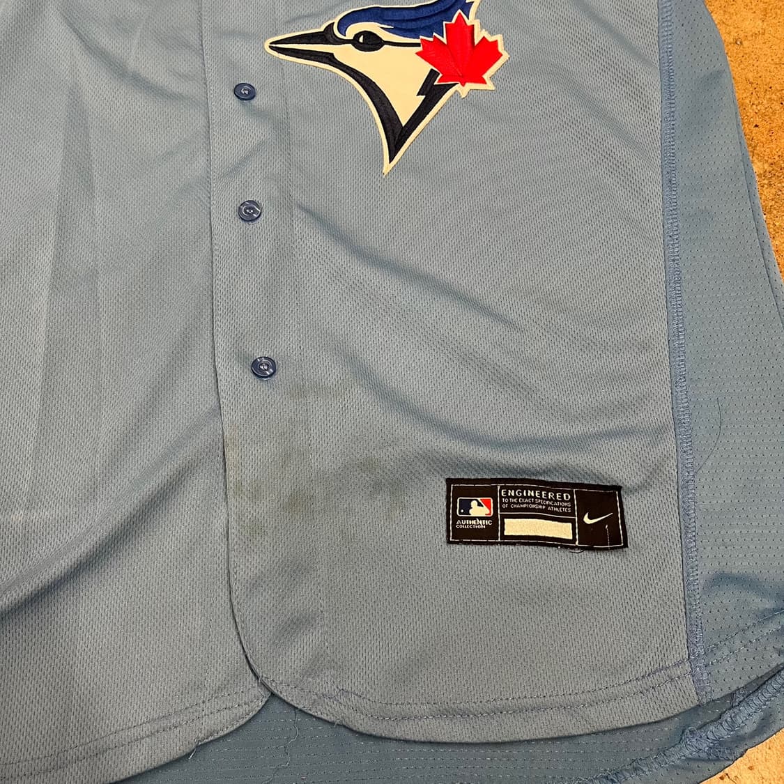 [정품/M] 나이키 토론토 류현진 블루제이스 야구 유니폼  b8 상품이미지6