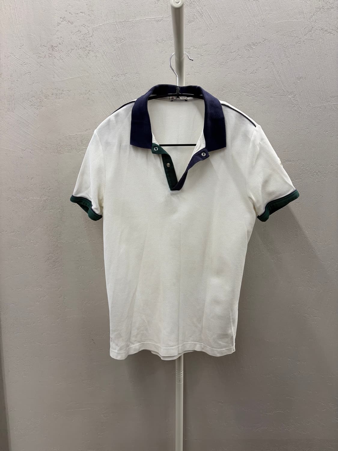 몽클레르 화이트 폴로 카라티셔츠 M 상품이미지2