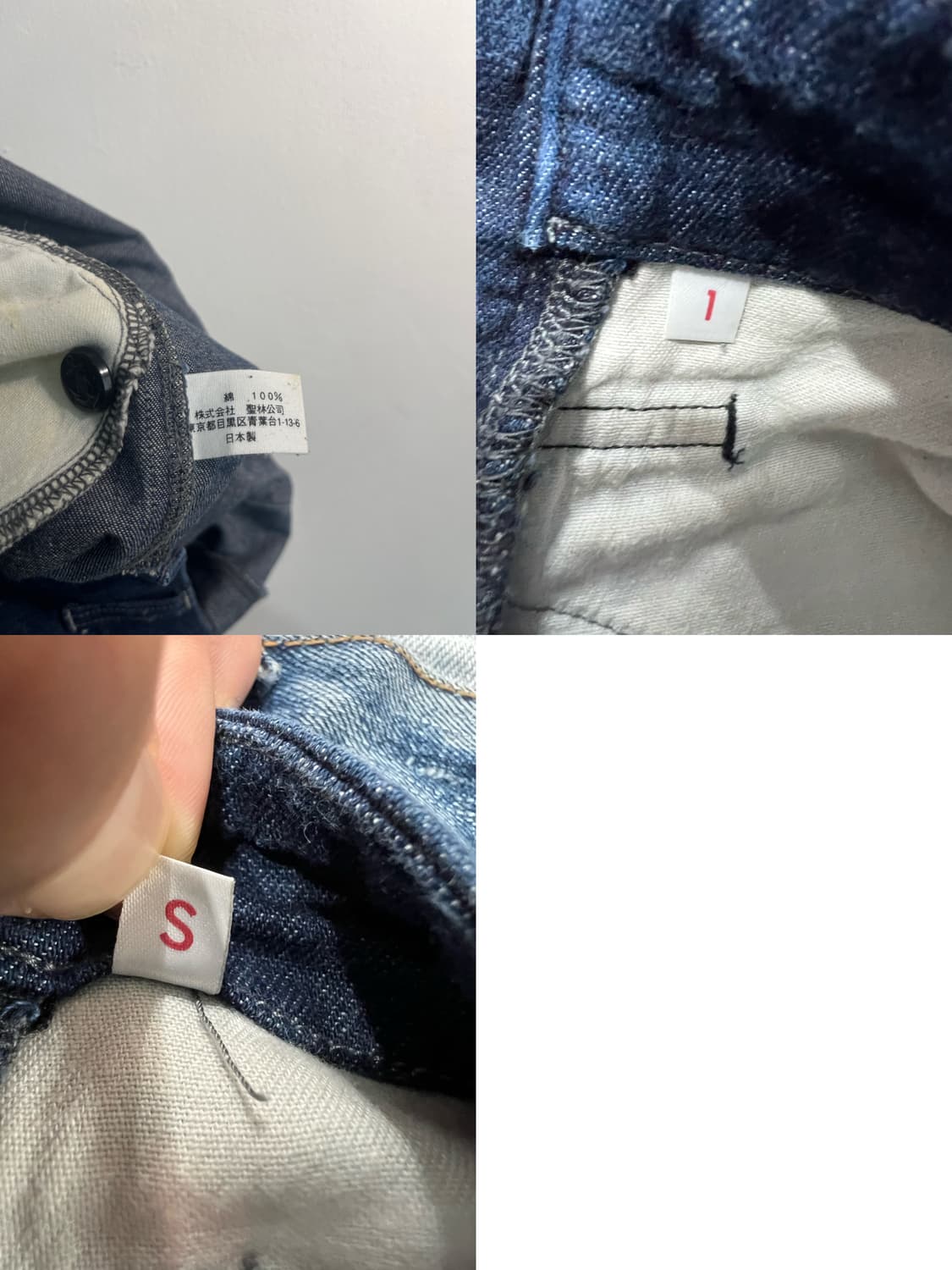 Blue blue 블루블루 숏 데님팬츠 S 상품이미지9