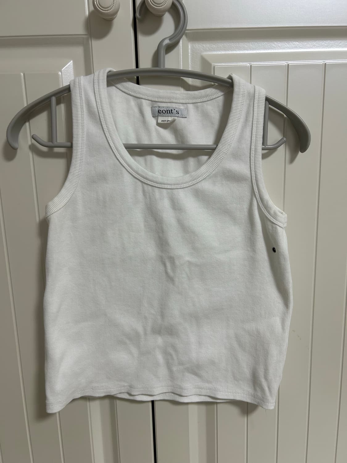 애옹쓰 eonts 슬리브리스 화이트 상품이미지1