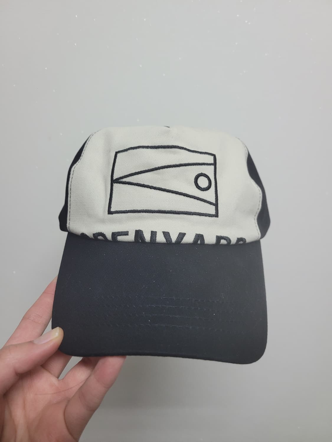 OY 스퀘어 로고 캡 블랙(1 size) 상품이미지2