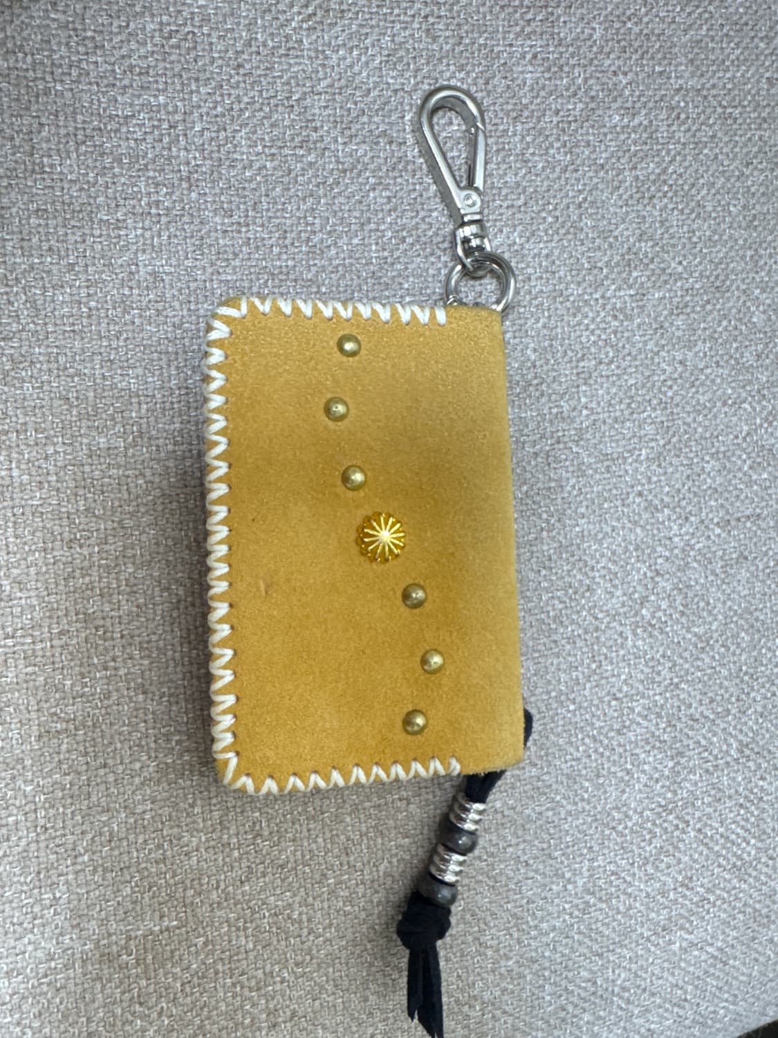 FAZE 스터드카드지갑 (브라운스웨이드) 상품이미지1