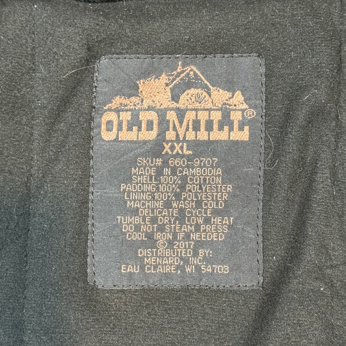 XXL) OLD MILL USA 워크웨어 덕 캔버스 액티브 자켓 상품이미지8