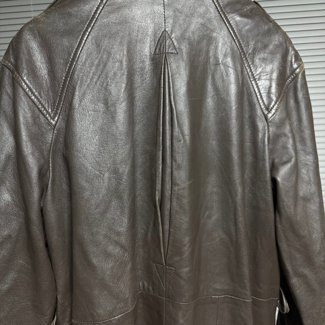 Italy Arpell Lamskin Long Jacket 상품이미지5