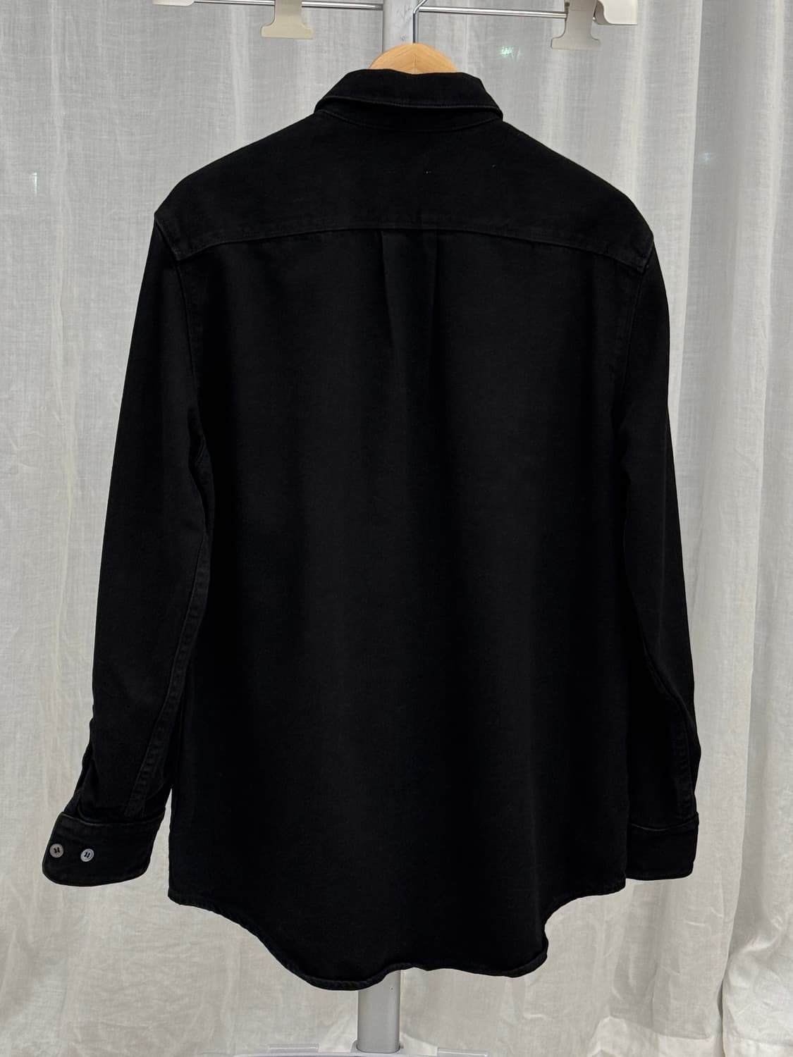 아르켓 Arket 블랙 데님 셔츠 자켓 46사이즈 상품이미지3