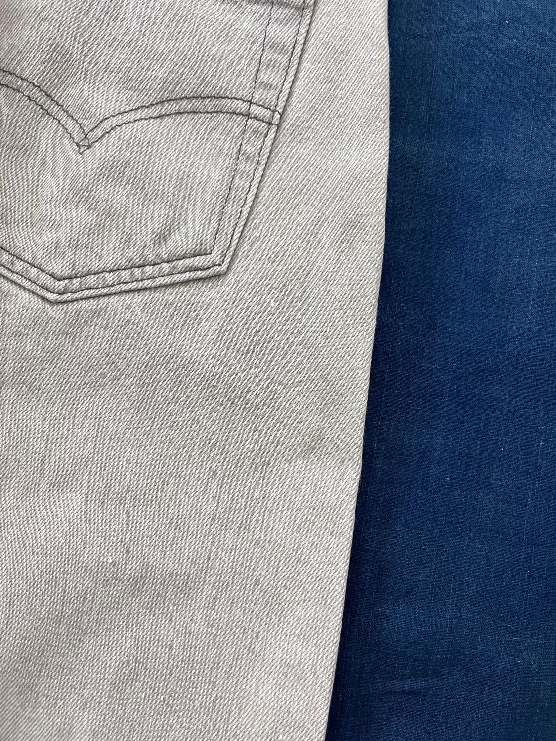 빈티지 리바이스 501 데님 팬츠 그레이 상품이미지8