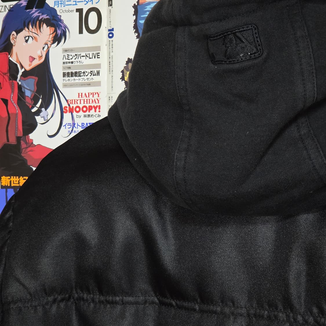 엠엘비 화이트 삭스 레이어드 덕다운 후드 패딩 상품이미지6