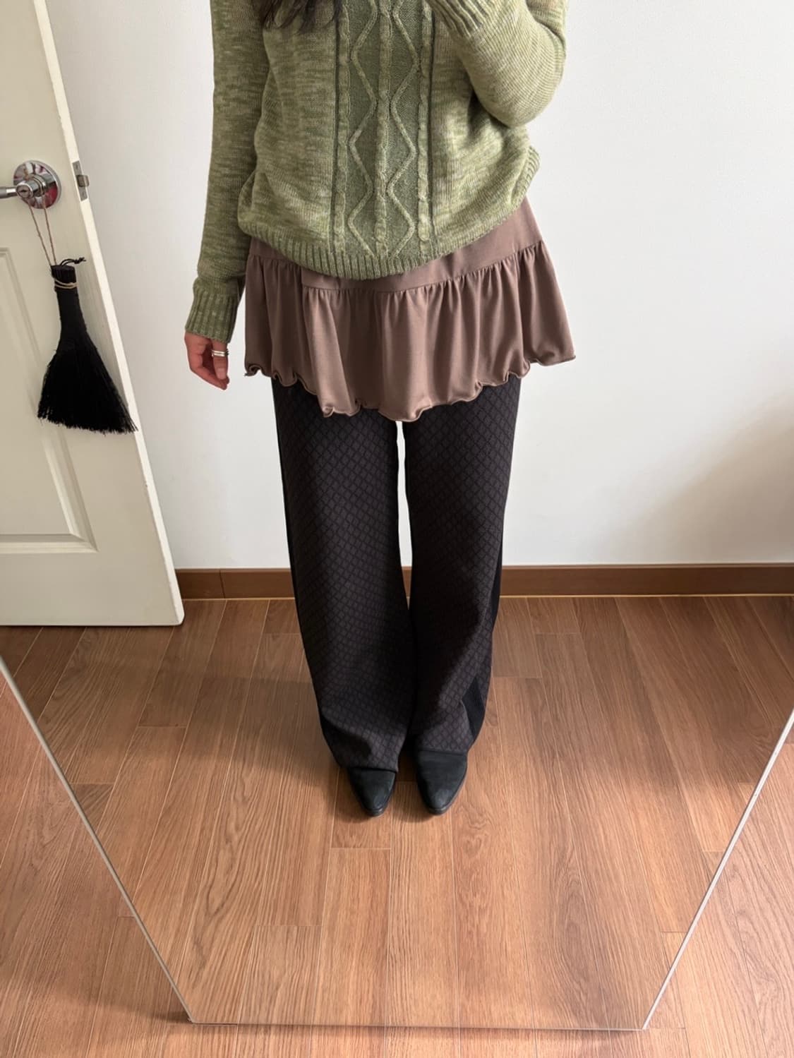 ruffle woven dress 상품이미지6