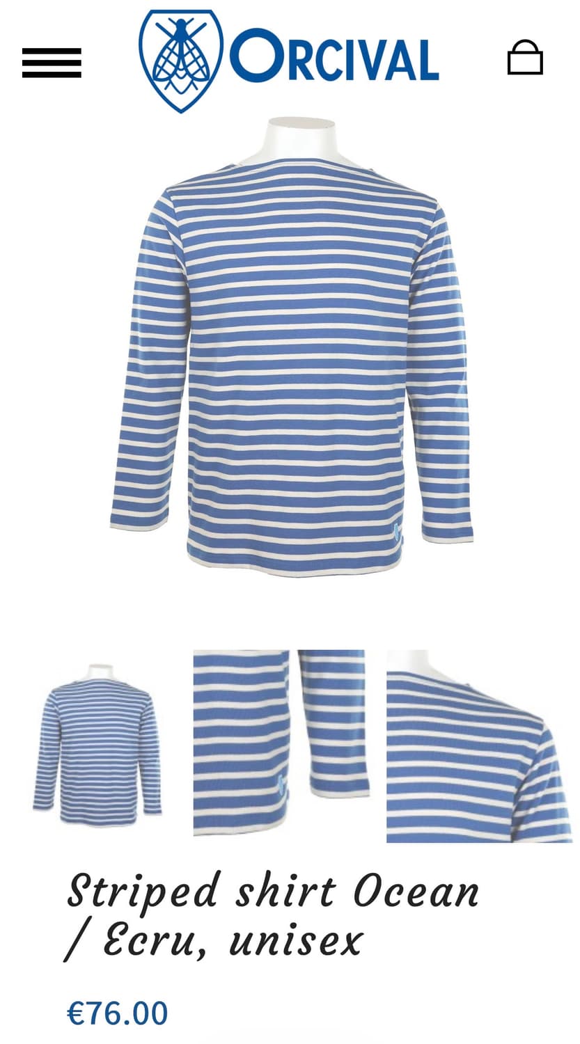 오르치발 바스크 셔츠 / 6(XL) 상품이미지1