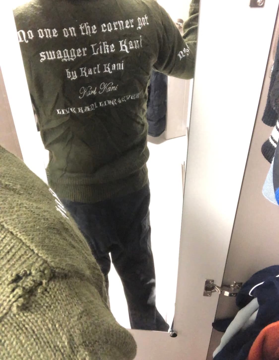 칼카니 니트집업 90s 상품이미지2