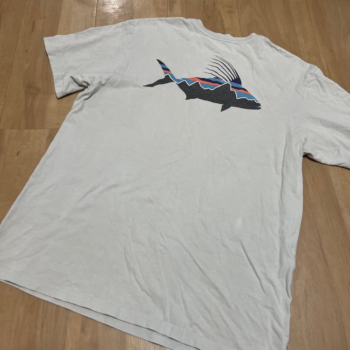 파타고니아 오가닉코튼T 가시고기 USA 상품이미지1