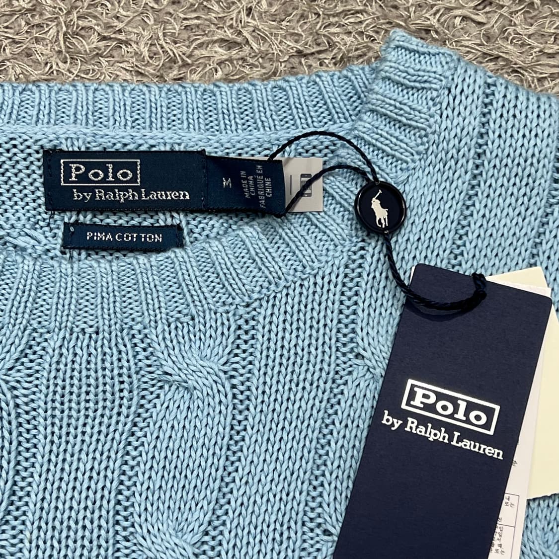[95] 폴로 랄프로렌 신형 반팔 니트 (새상품) 상품이미지3