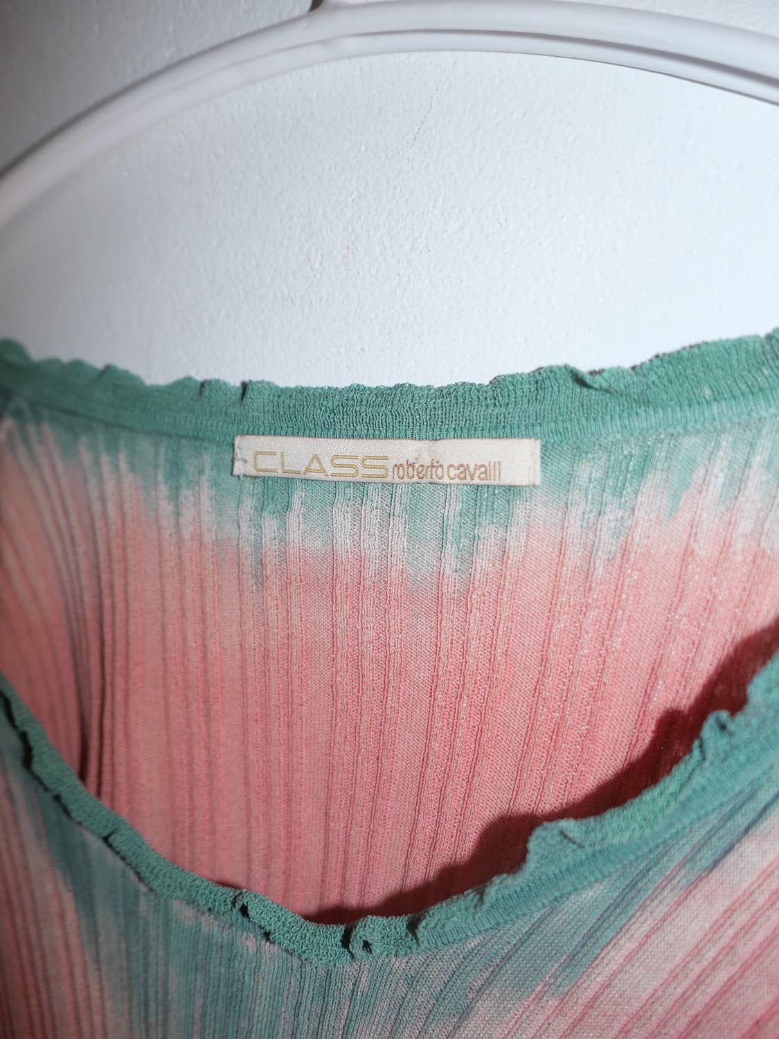 Roberto Cavalli silk pleated top 상품이미지2