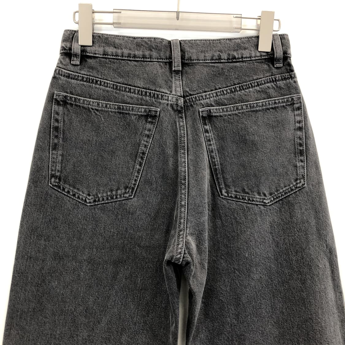 아르켓 워시드 와이드 데님진 26 인치 상품이미지4