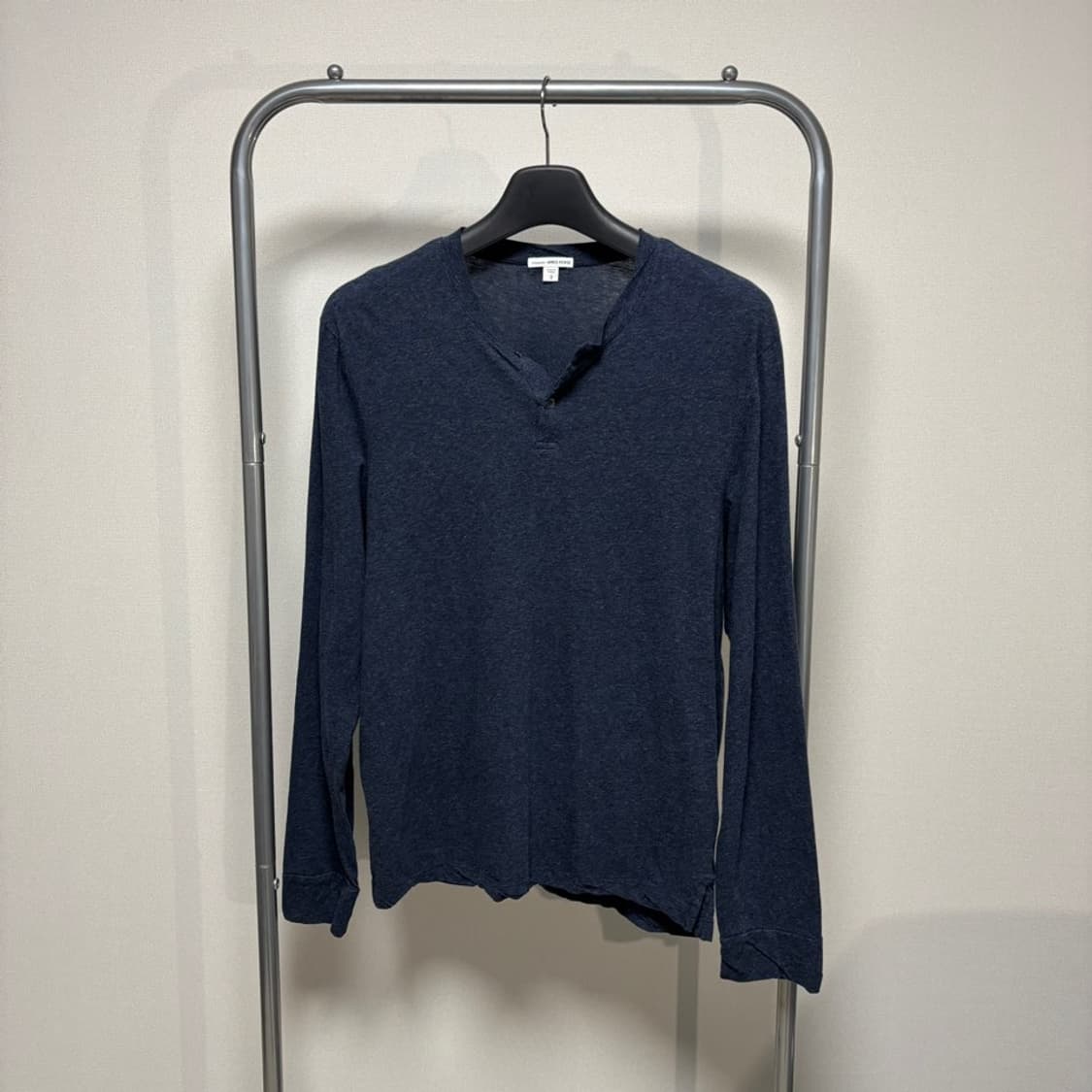 3) 제임스펄스 james perse 헨리넥 롱슬리브 네이비 상품이미지1