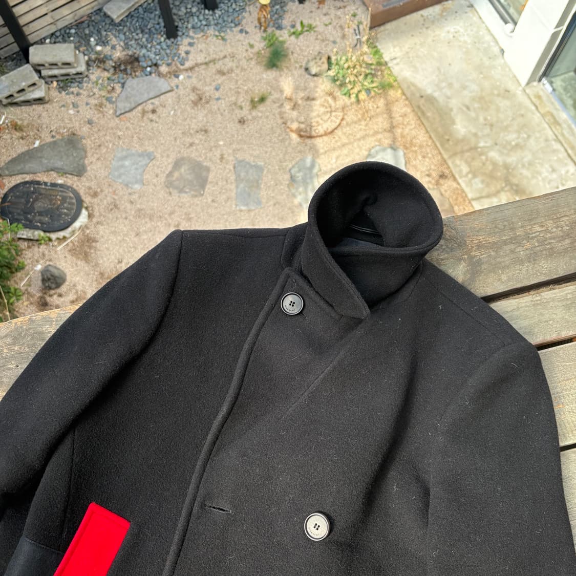 15FW 지방시 울 블렌드 피 코트 상품이미지10