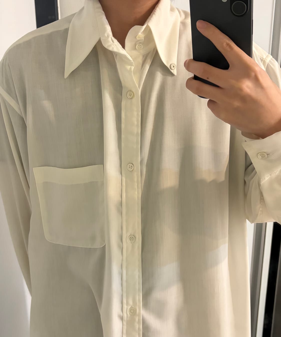 Yohji yamamoto pour homme 2way shirt 상품이미지2