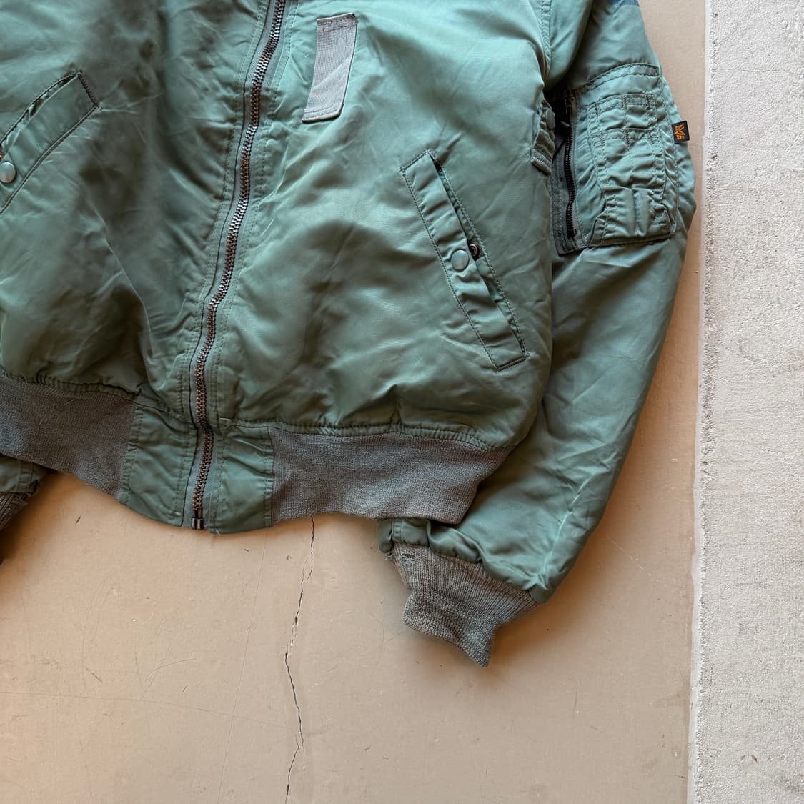 90s 알파 인더스트리 플라이트 자켓 상품이미지3