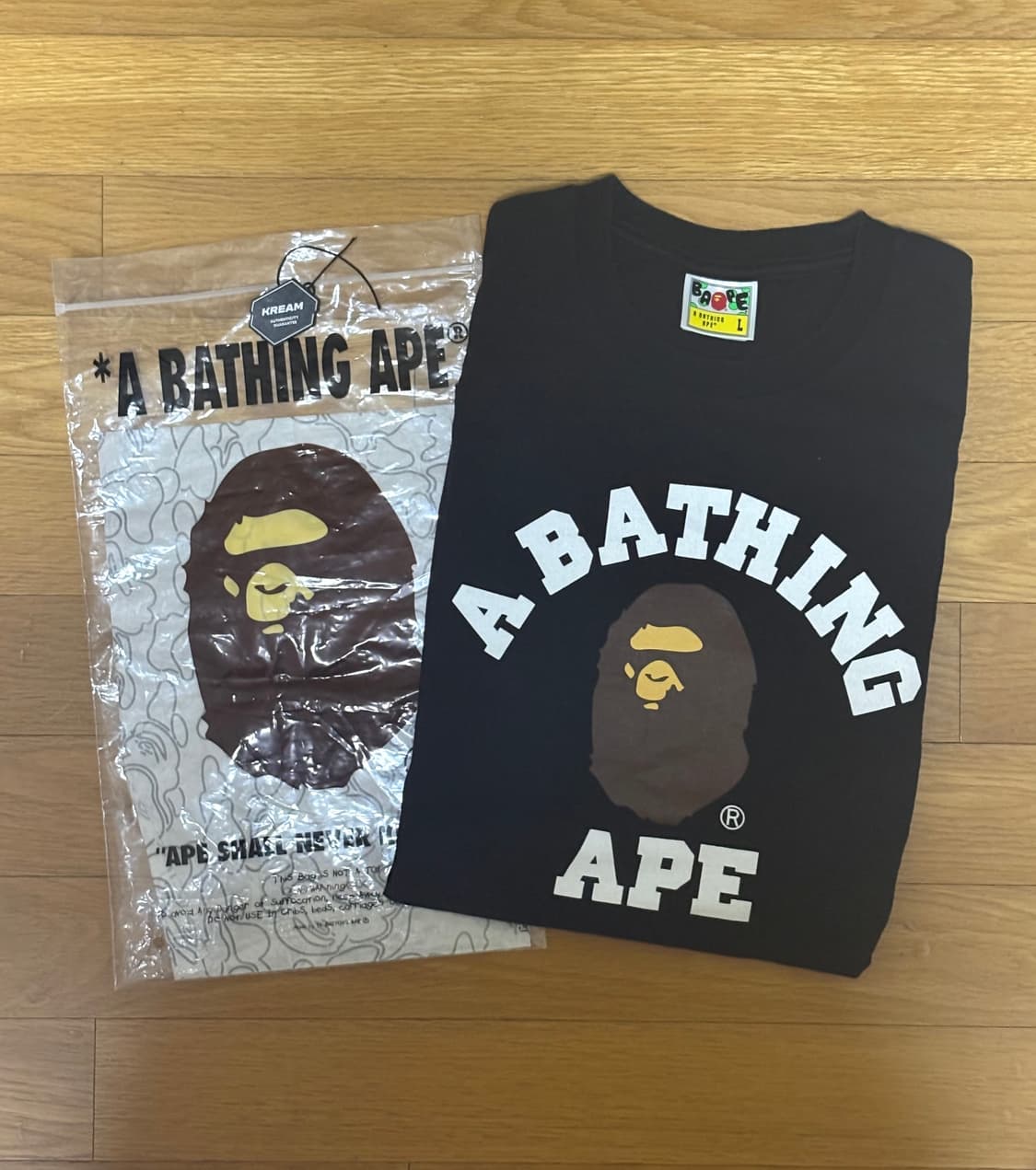 베이프 반팔 L 상품이미지1