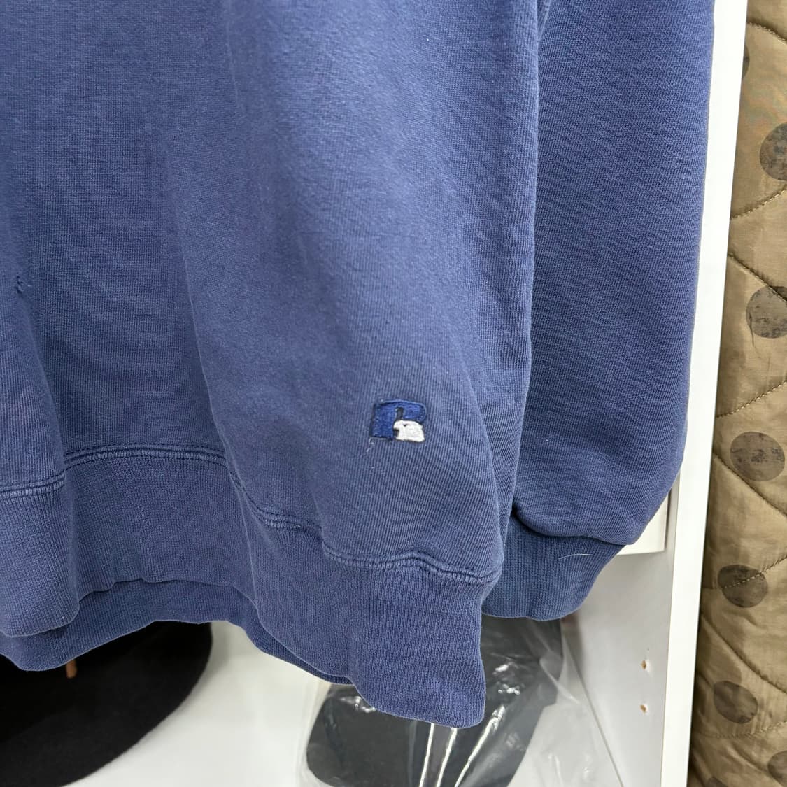 (XL) 90s 러셀 하이코튼 기모 맨투맨 made in USA 상품이미지5