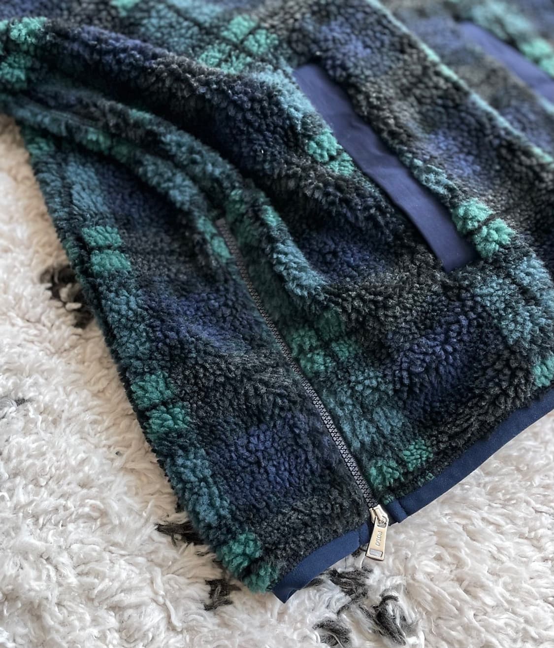 폴로 랄프로렌 블랙와치 아노락 풀오버 후리스 플리스 상품이미지4