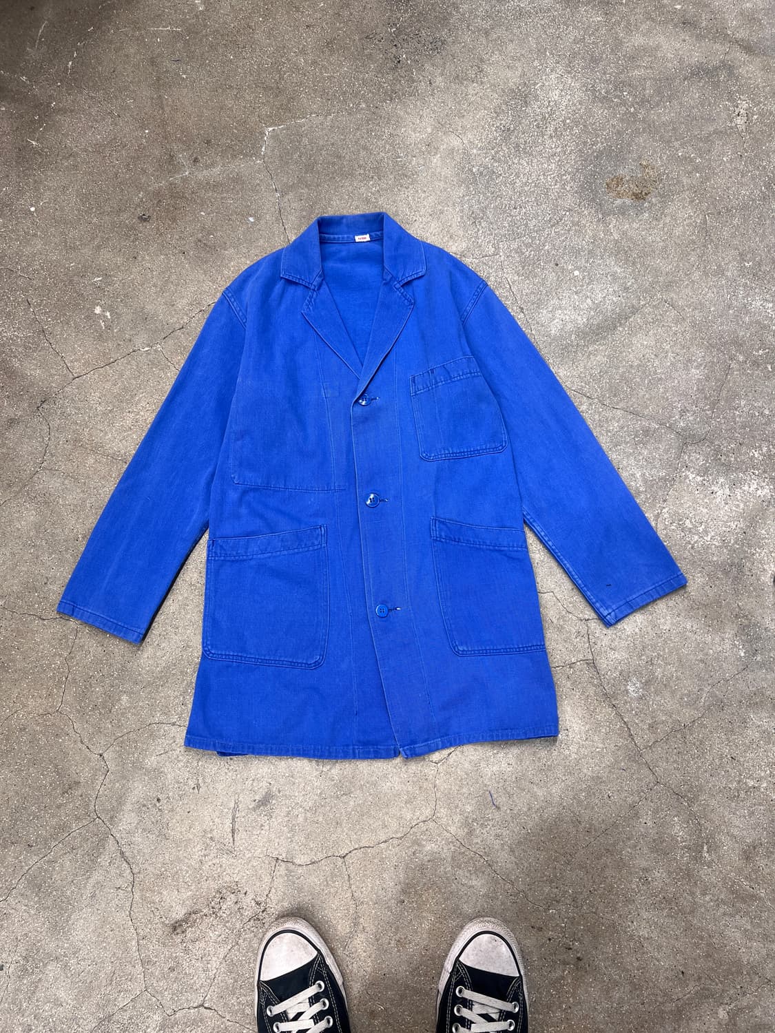 프렌치 블루 워크 자켓 우먼 상품이미지1