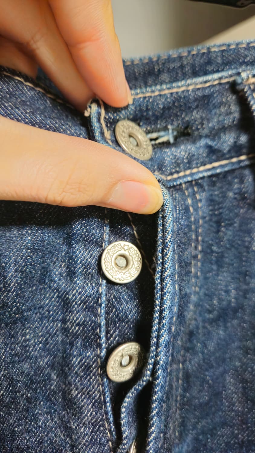 90s 에비수 초판 셀비지 데님 상품이미지4