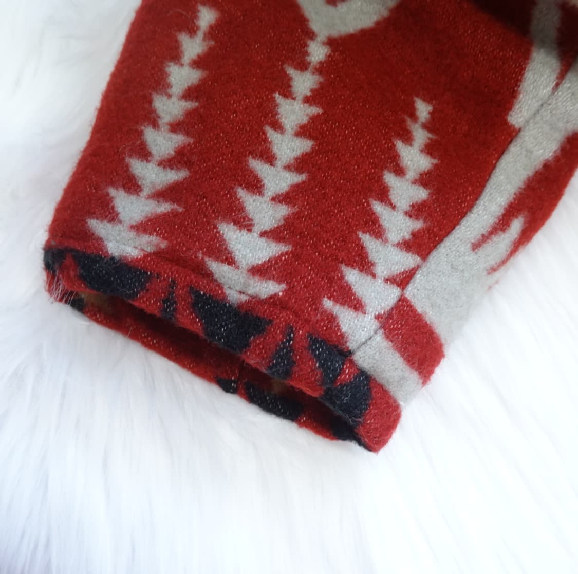 90s 일본 빈티지 아즈텍 플리스 보아 자켓 1842 상품이미지9