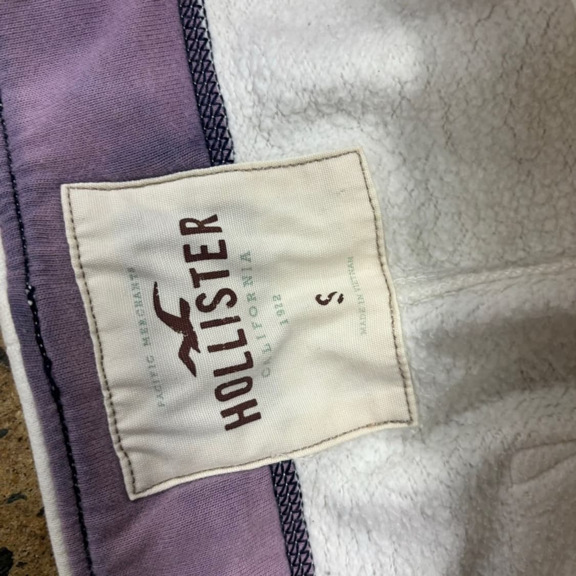 [정품/S] 홀리스터 캘리포니아 반바지 화이트 상품이미지4