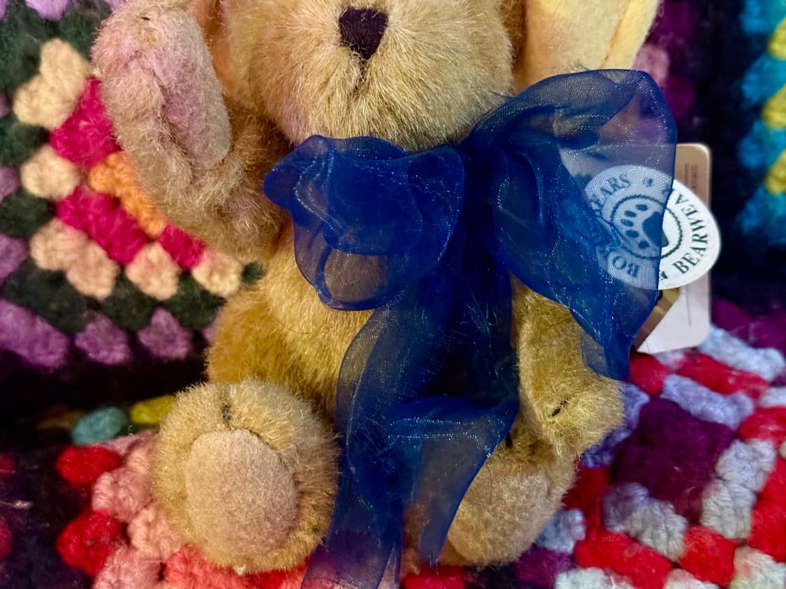 보이즈베어 꽃 장식 모자 곰인형 테디베어 상품이미지7