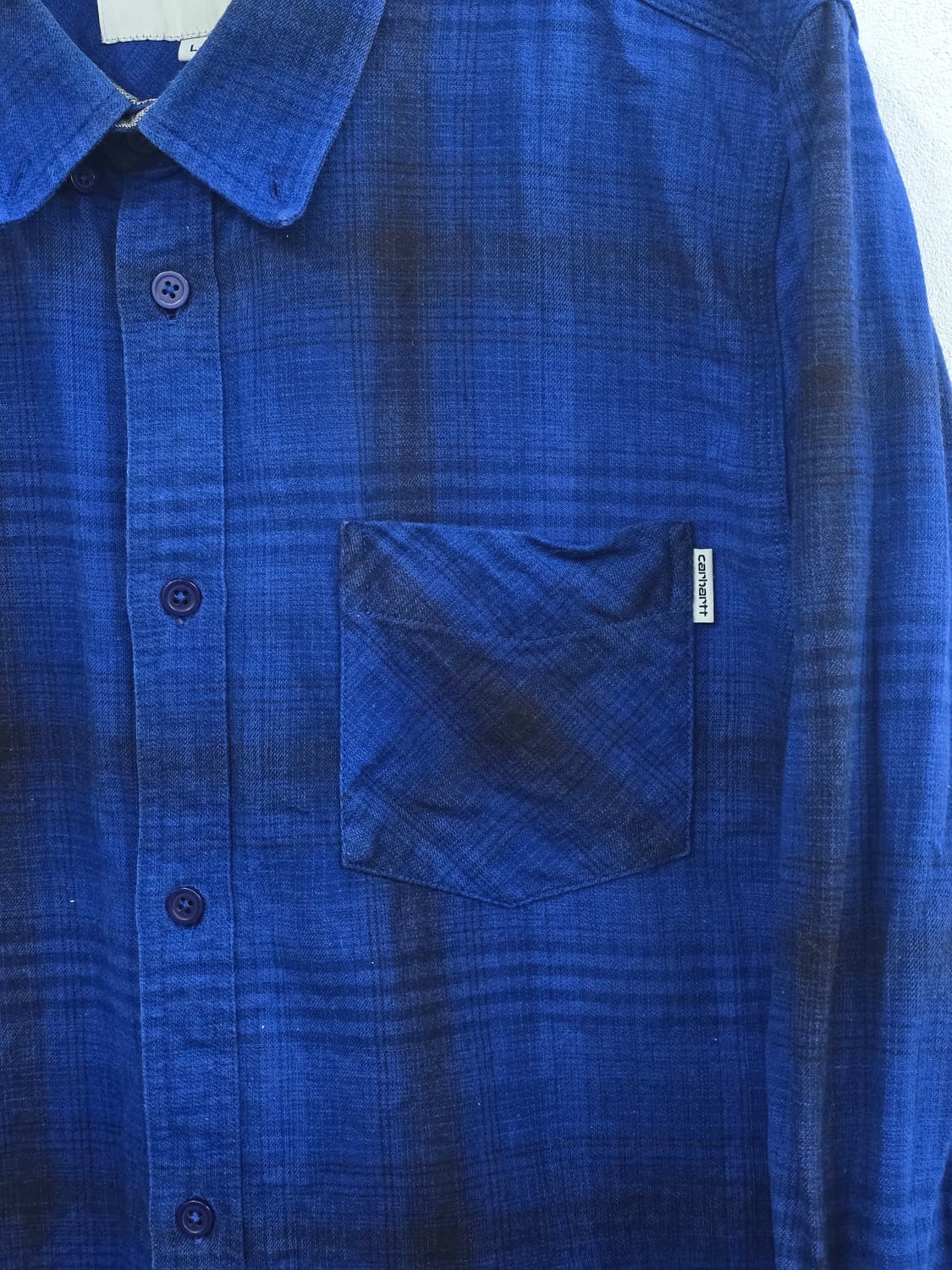 칼하트 포켓로고 코듀로이 셔츠 상품이미지3