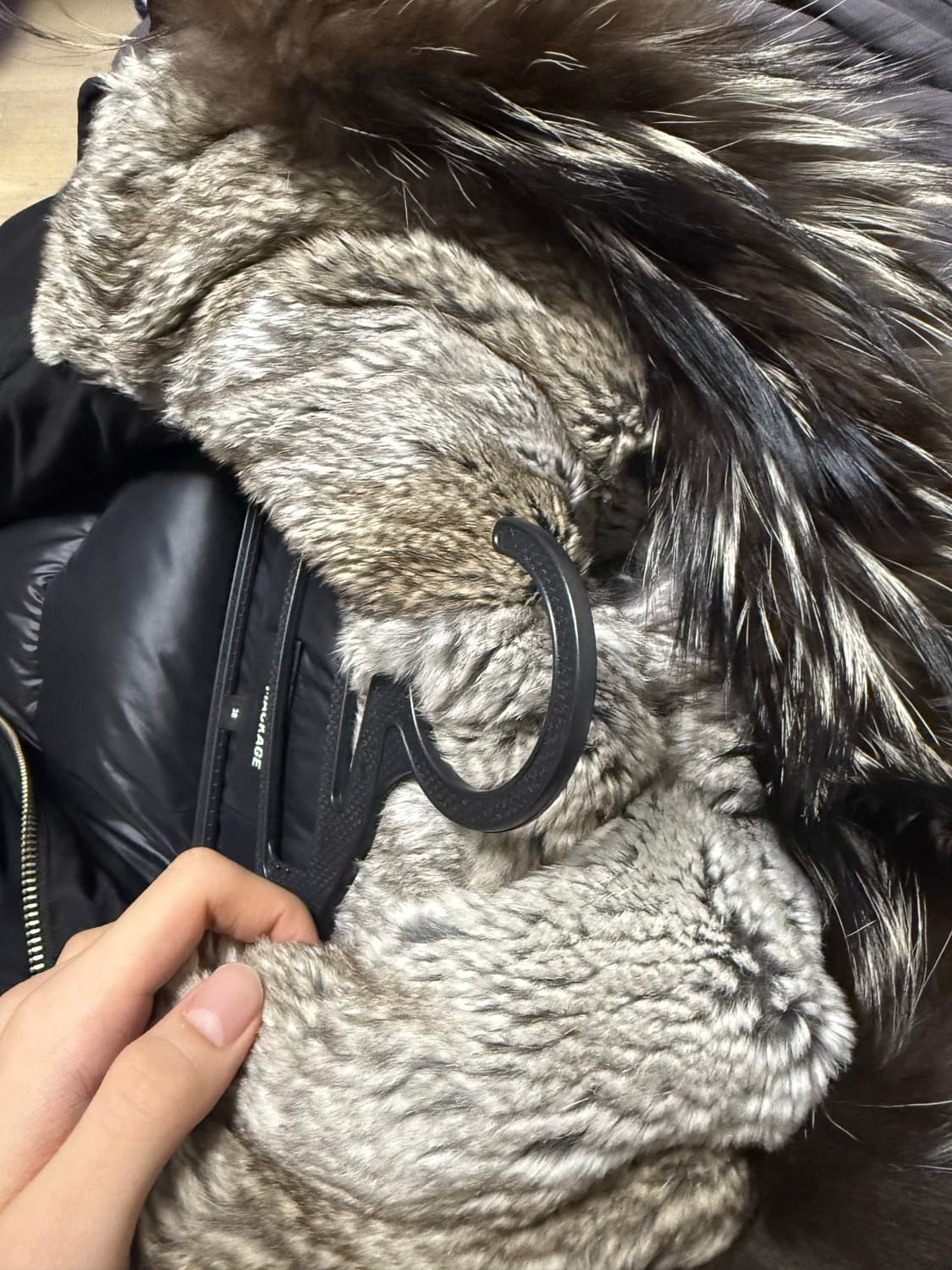 맥케이지 딕슨 실버퍼 38사이즈 상품이미지3