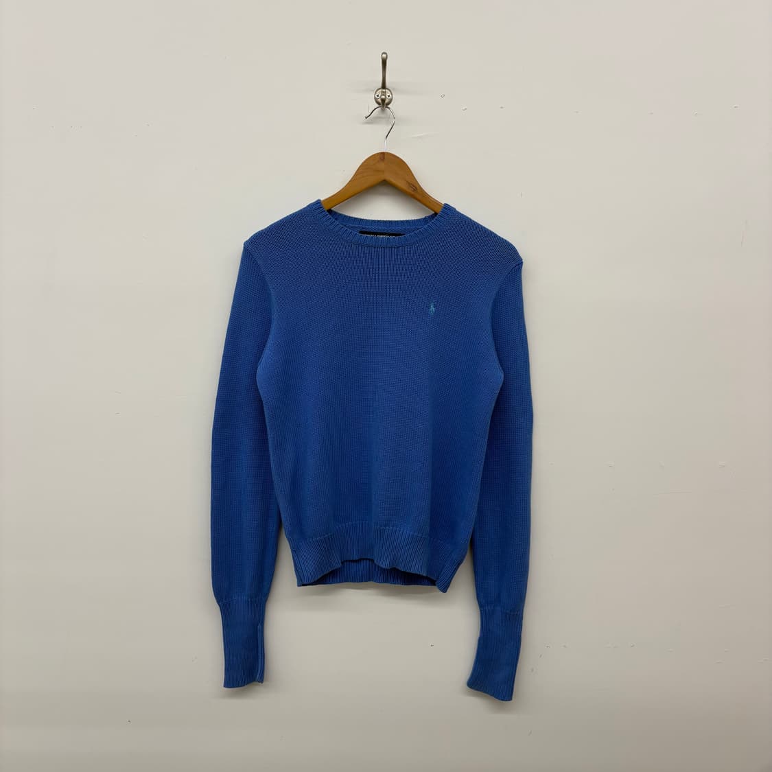 폴로 랄프로렌 블루 니트 스웨터 여M 상품이미지1