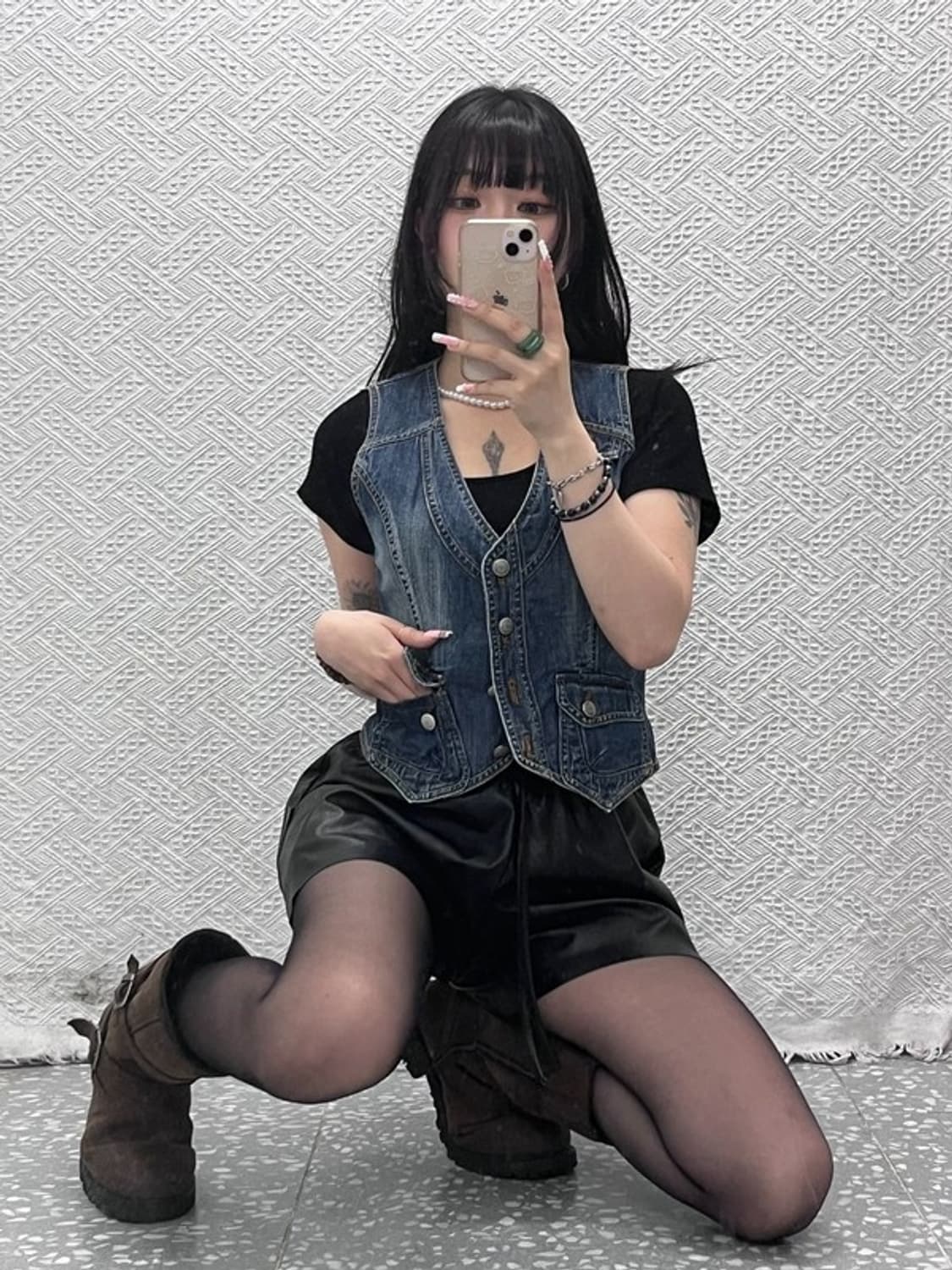에드윈 컨트리 웨스턴 카우걸 빈티지 데님조끼 베스트 100 C12299 상품이미지1