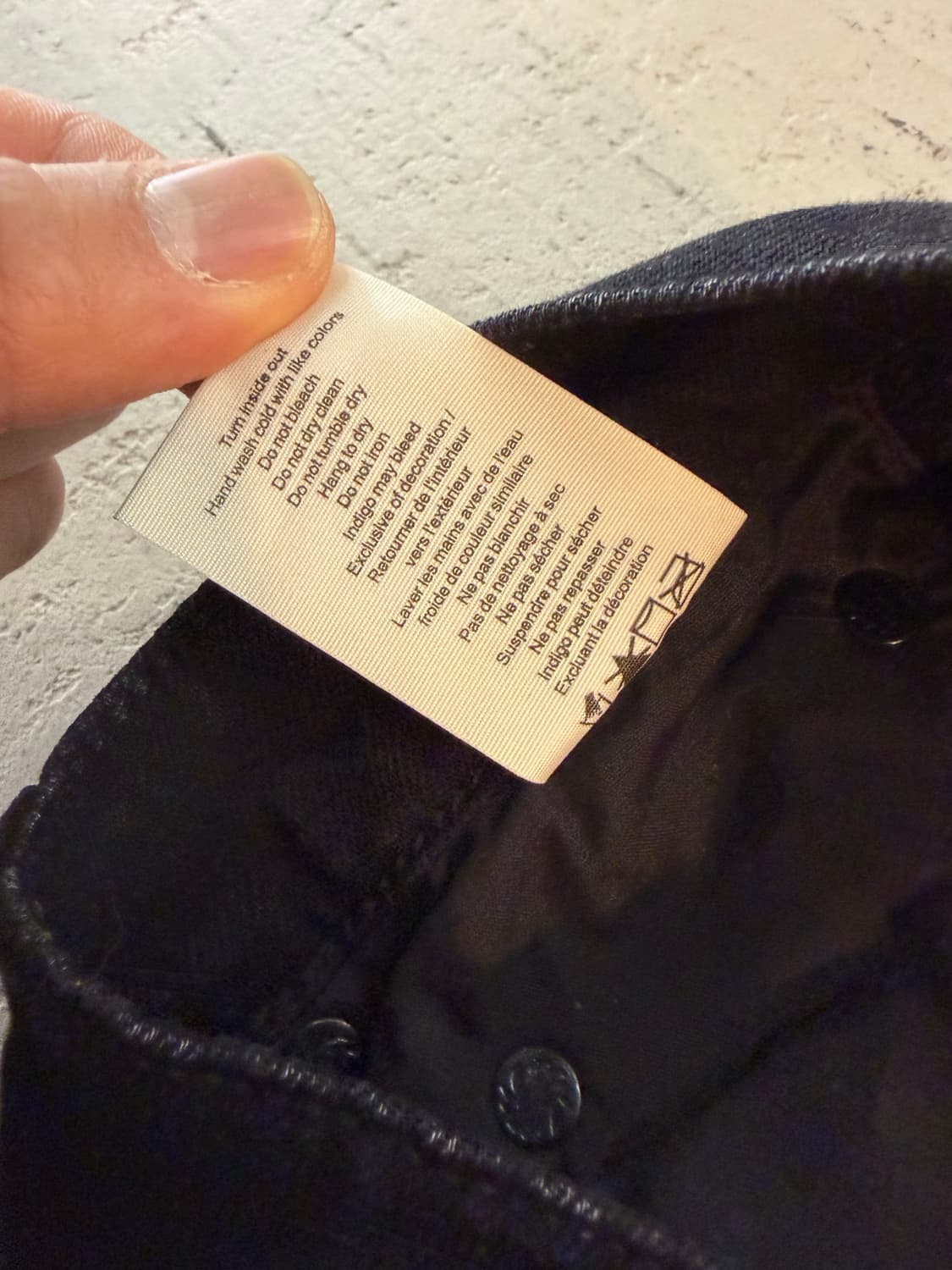 Rag & Bone 렉앤본 할로우 진 24 상품이미지6