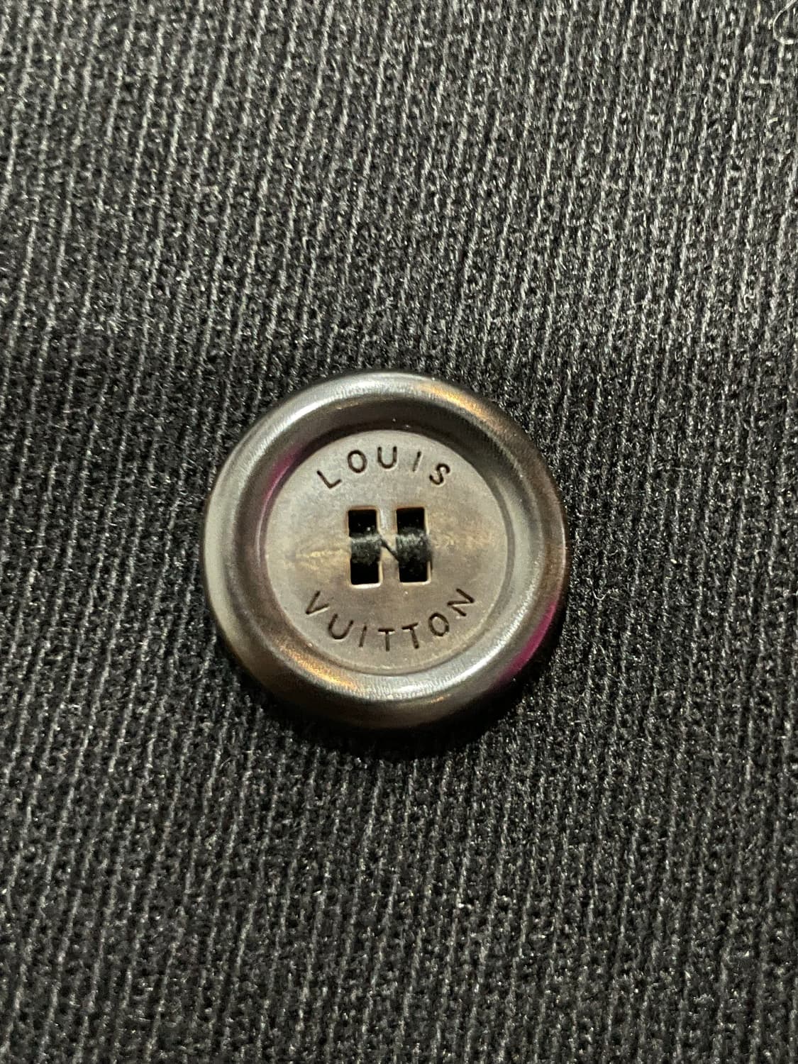 루이비통 블랙 롱 울 코트 50 정품 상품이미지5