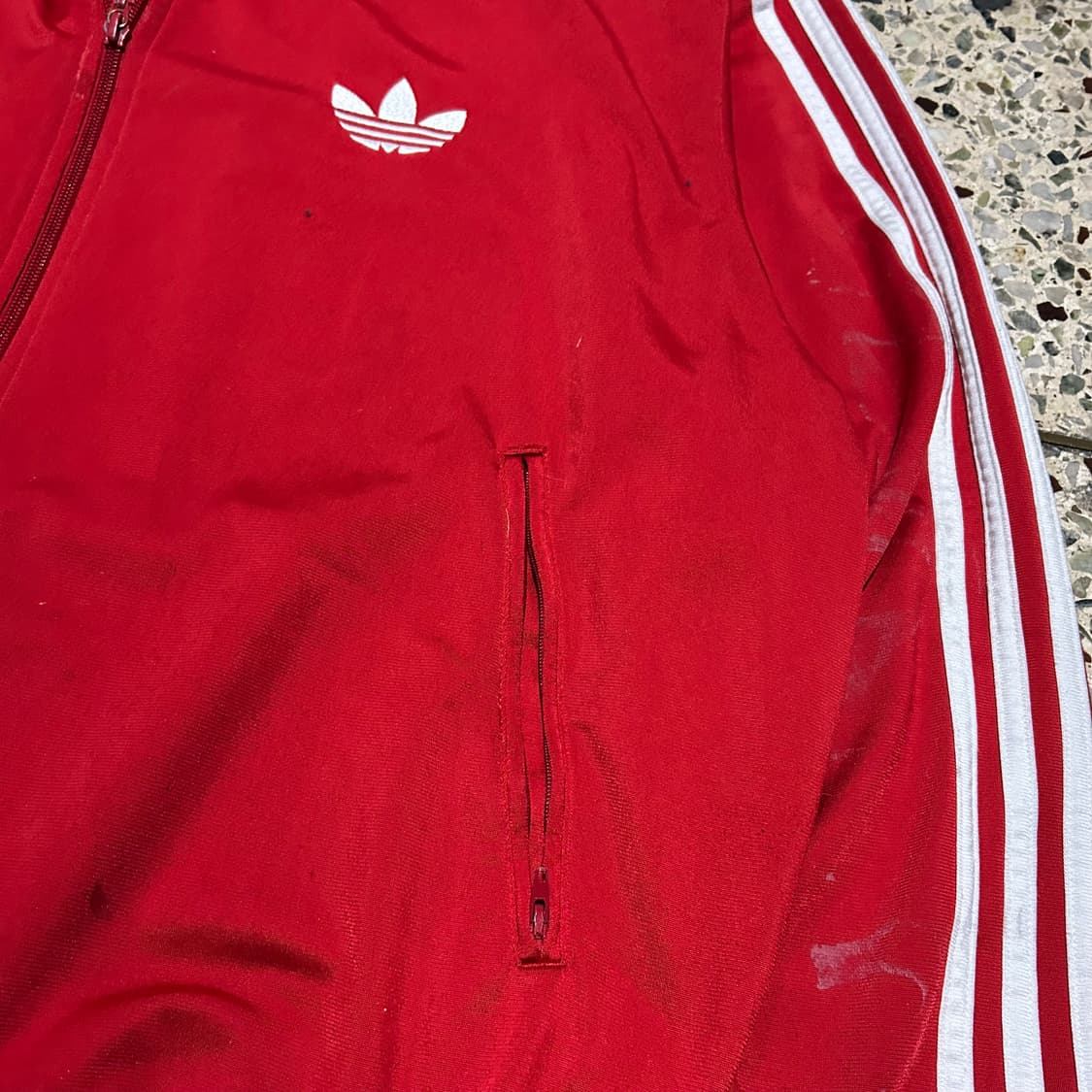 아디다스(ADIDAS) 레드 파이어버드 트랙탑 져지 상품이미지6