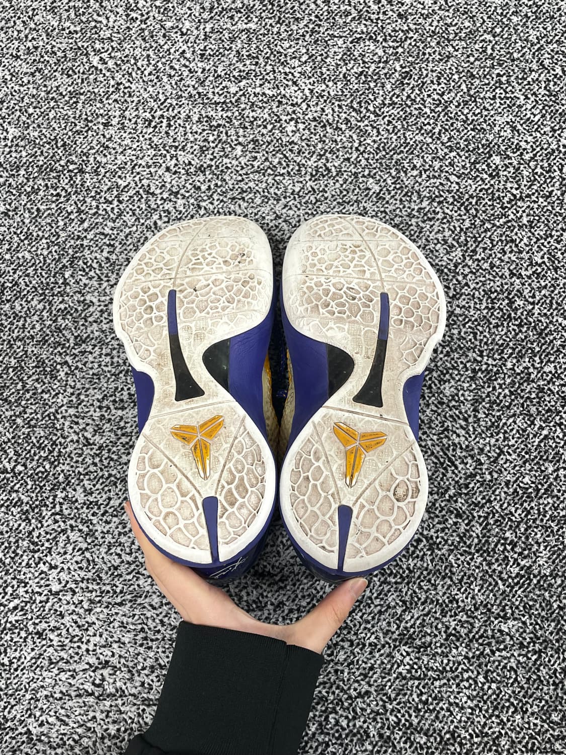 빈티지9. 나이키 붐 코비 6 레이커스 홈 스니커즈 농구화 운동화 상품이미지7