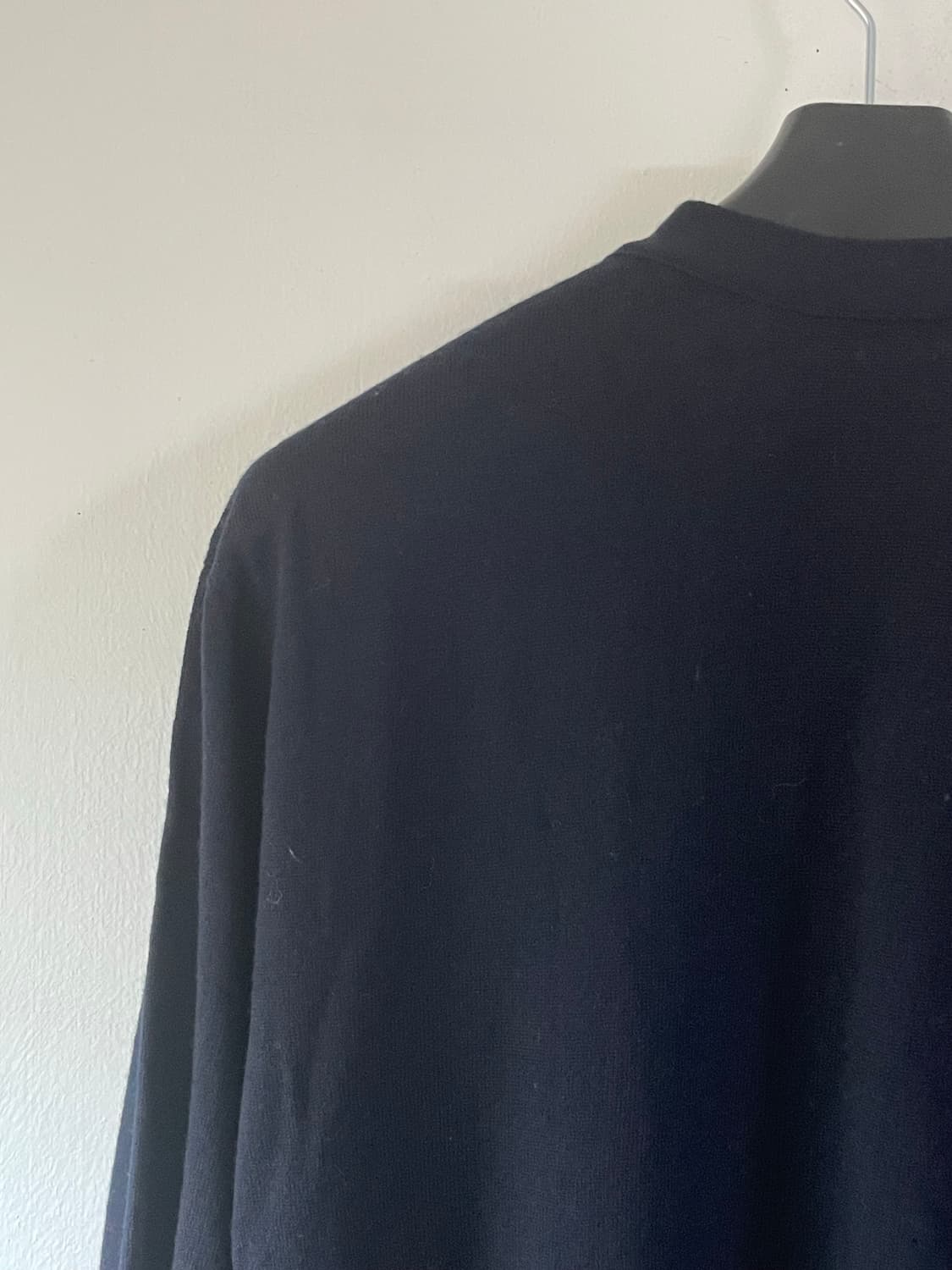 LEIMAN 프리미엄 메리노울100 가디건 네이비 새상품 상품이미지6