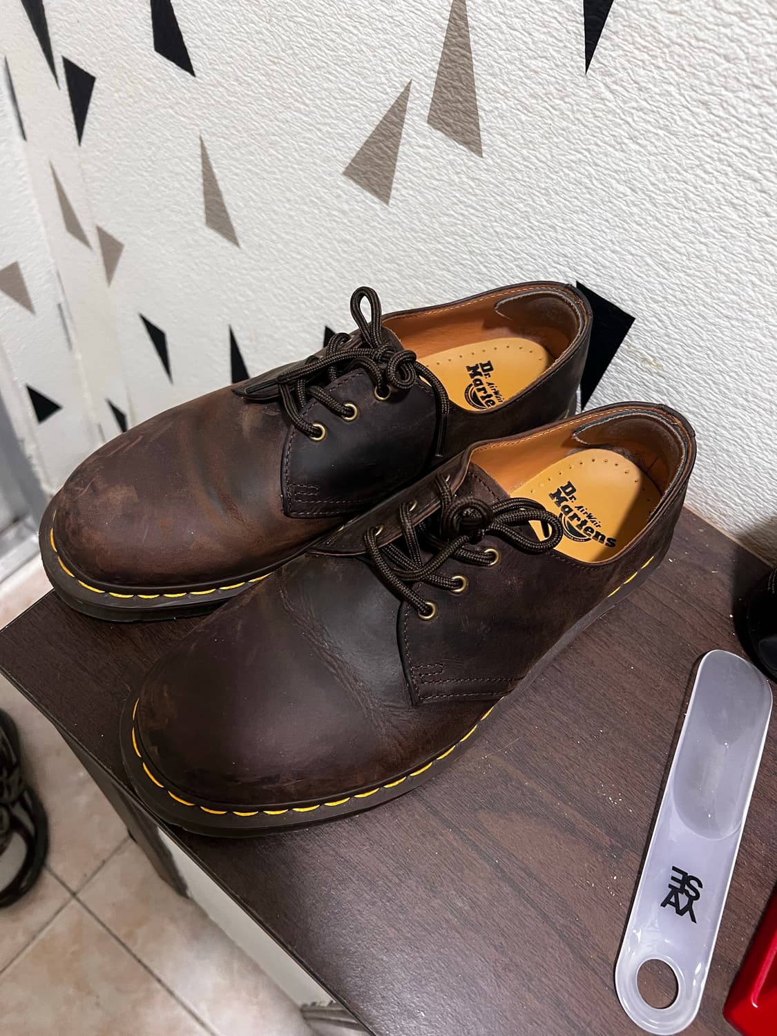 닥터마틴 1461 3홀 빈티지브라운 270 상품이미지1