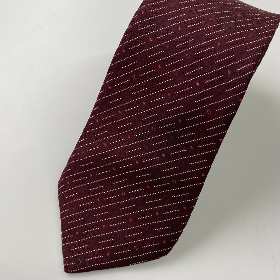 신형 FENDI 펜디 FF모노그램 정품 명품넥타이 상품이미지5