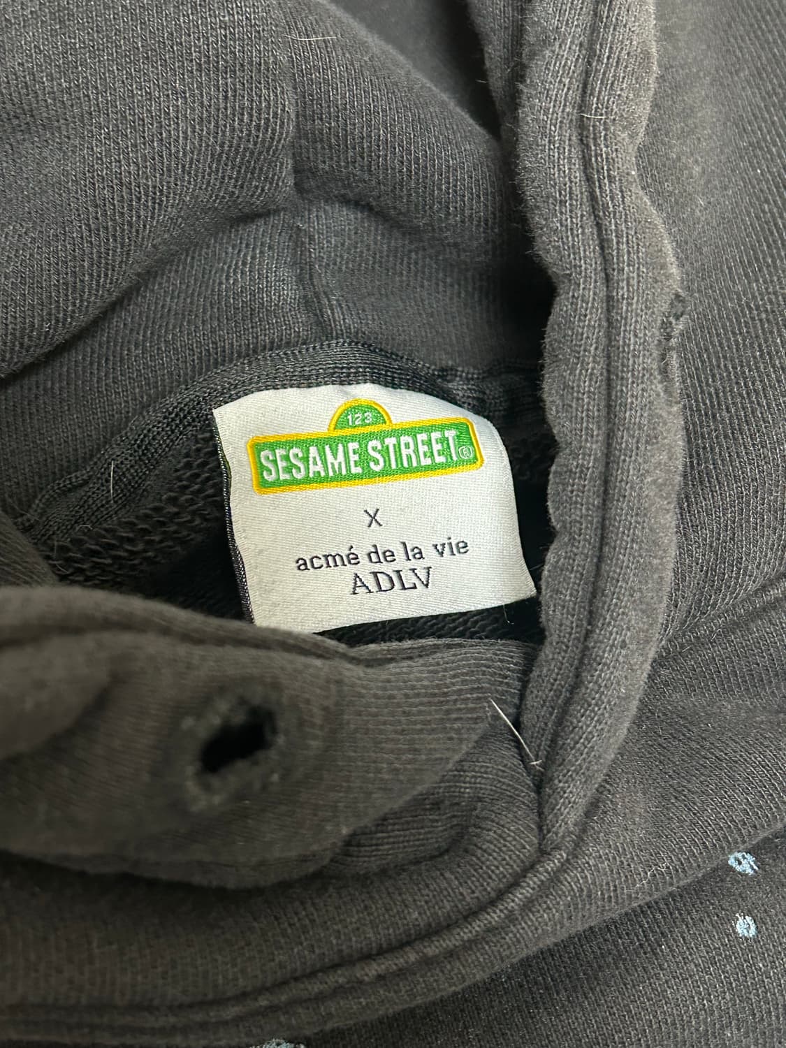 아크메드라비 쿠키몬스터 프린팅 후드티 상품이미지6