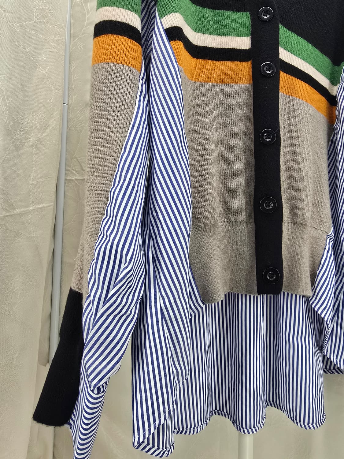 MOSIQINA 레이어드 가디건 셔츠 M 상품이미지8