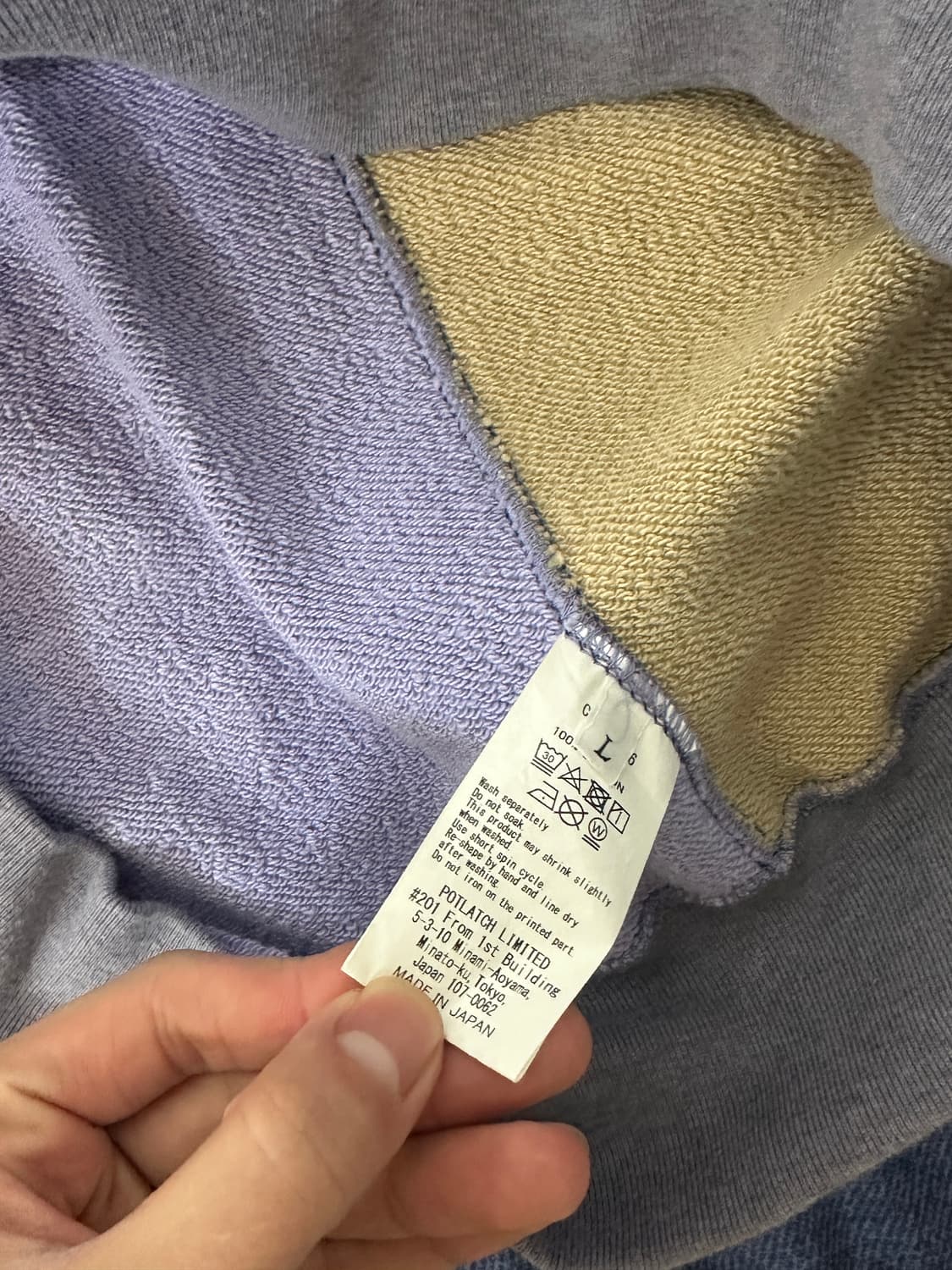 카브엠트CAVEMPT/모크넥 스웻셔츠/L 상품이미지3