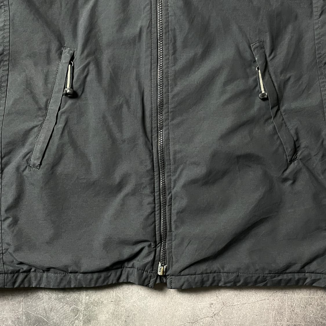 NIKE 1990s 나이키 빈티지 블랙 집업 후드점퍼 A00367 상품이미지5