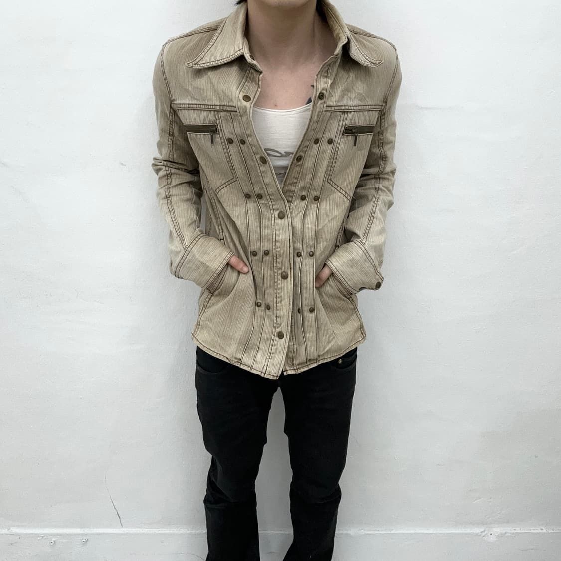 Morgan homme denim jacket  상품이미지1