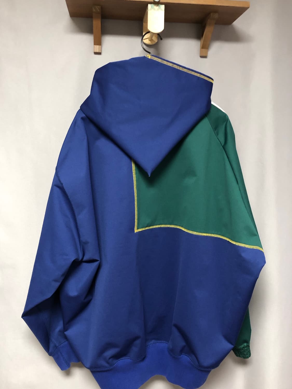 컬러 하프집업 도킹 후드 상품이미지5