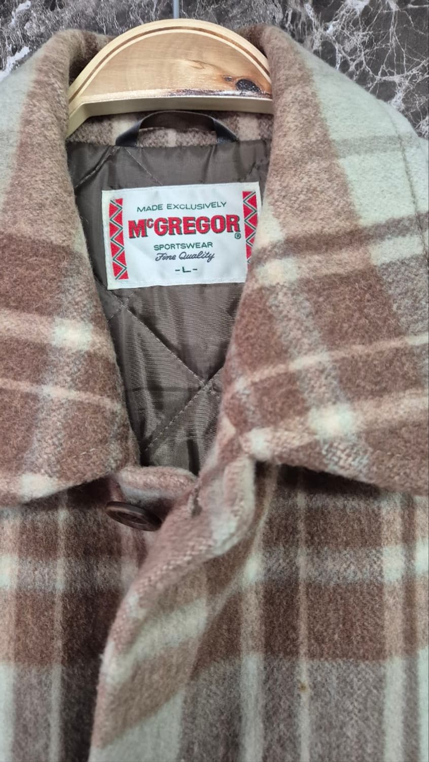 맥그리거 빈티지 울체크자켓 L 상품이미지2