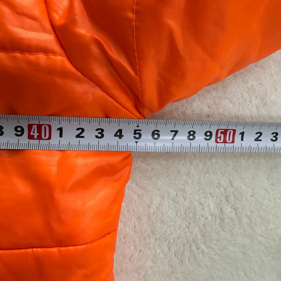 S 나이키 올드스쿨 오렌지 패딩 0319T 상품이미지5