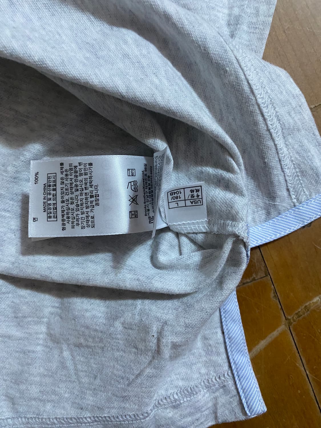 브룩스브라더스 남성 카라티 L 사이즈 (105) 상품이미지5